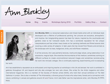 Tablet Screenshot of annblockley.com